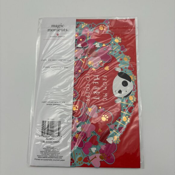 American Greetings Magic Moments Displayable Pop-Up Valentine's Day Cards NEW - Picture 15 of 15